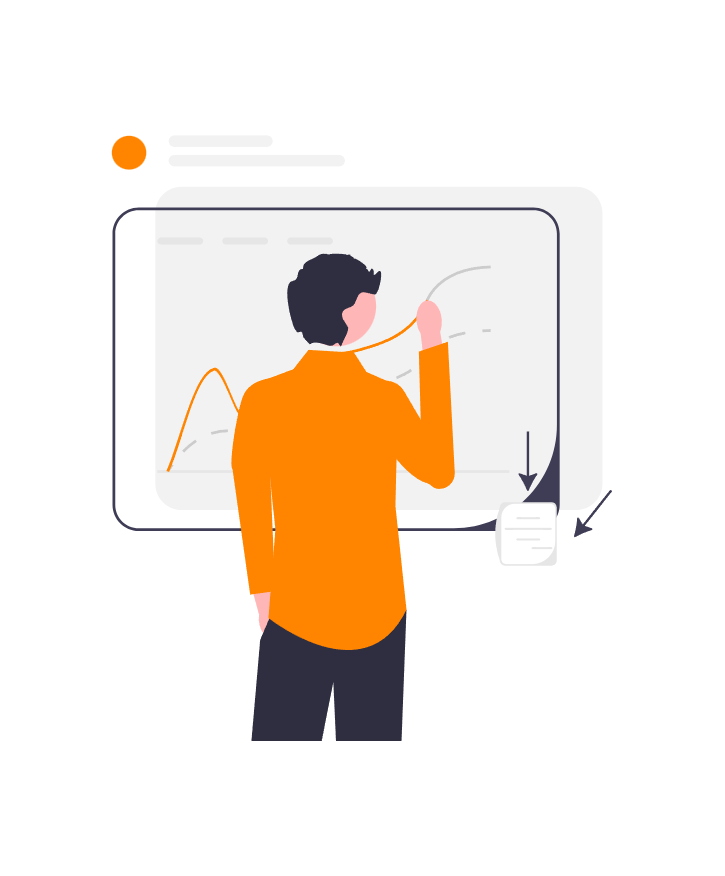 Ilustração de orçamento